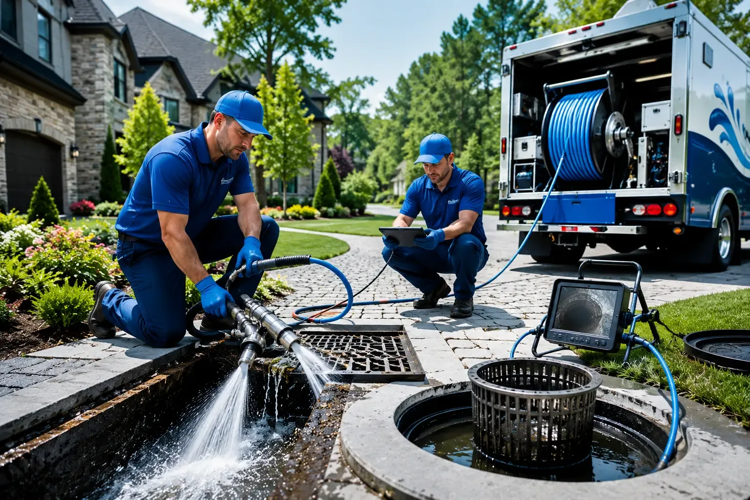 Local outdoor drain cleaning professionals in Ewing, KY